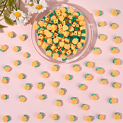 350шт. бусина из полимерной глины ручной работы&nbsp;CLAY-PA0001-03