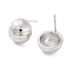 Латунь серьги&nbsp;EJEW-F332-02P