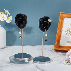 2 сумка 2 стиля силиконовые подставки для сережек в форме ушей&nbsp;EDIS-OC0001-09B