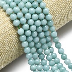 Натуральный Malaysia нефритовые бусы пряди&nbsp;G-L645-A01-6mm-25