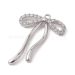 Покрытие стойки латунь микропаве прозрачные подвески из кубического циркония&nbsp;KK-H463-12P