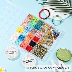 Наборы для изготовления браслетов из полимерной глины своими руками&nbsp;DIY-YW0011-63