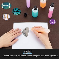 6 шт. 2 пустых пластиковых флакона для маркеров&nbsp;AJEW-OC0003-29