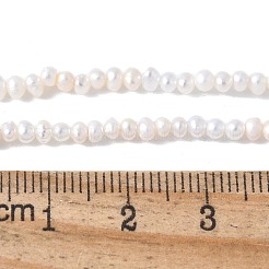 Нити из натурального культивированного пресноводного жемчуга&nbsp;PEAR-I007-07E-01B