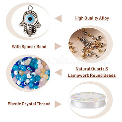 Набор для изготовления браслета от сглаза своими руками&nbsp;DIY-FW0001-33