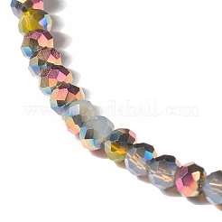 Гальванические стеклянные бусины&nbsp;GLAA-G097-02C-01