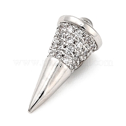 Латунные микро проложить кубического циркония подвески&nbsp;KK-L229-035P