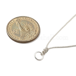 Изготовление ожерелья из регулируемого полиэфирного шнура&nbsp;AJEW-JB01379-02