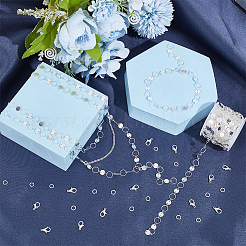 Набор для изготовления цепочного браслета и ожерелья&nbsp;CHC-NB0001-10