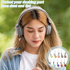 Пластиковый пылезащитный мобильного пробки&nbsp;PALLOY-OC00023