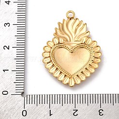 Подвески из нержавеющей стали 304 с эмалью&nbsp;STAS-D362-01G-05