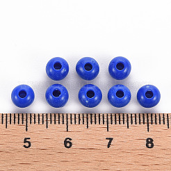 Непрозрачные акриловые бусины&nbsp;X-MACR-S370-C6mm-10