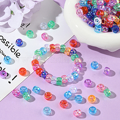 500шт акриловые бусины с УФ-покрытием&nbsp;OACR-SP0001-85C