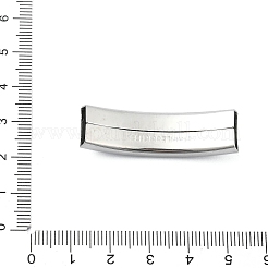 Не тускнеющие скользящие подвески/слайдерные бусины из нержавеющей стали марки 304&nbsp;STAS-H219-13P