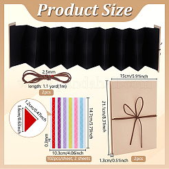 Бумажный журнал блокнот&nbsp;AJEW-WH0270-830B-02