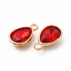 Факельные стеклянные подвески из стразы&nbsp;GLAA-I051-A21