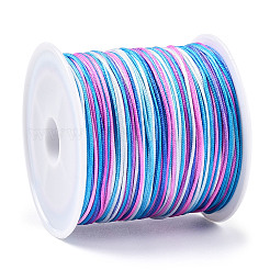 50 м окрашенный нейлоновый китайский шнур для вязания узлов&nbsp;NWIR-A008-02G-1