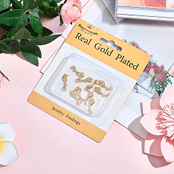 10шт латунные подвески&nbsp;KK-BBC0022-63