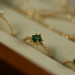 Простой стиль модный индивидуальный 925 стерлинговый серебряный паве кубический цирконий перстни&nbsp;FS-WG6A085-02