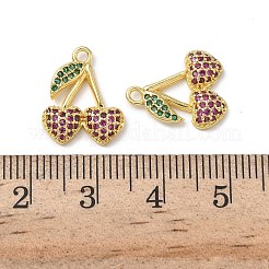 Латунные микро проложить кубического циркония подвески&nbsp;KK-H522-02A-G