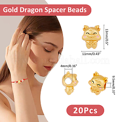 20 шт. сплав эмалированных европейских бусин&nbsp;FIND-FH0009-26