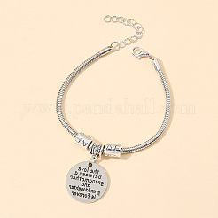 Браслеты из сплава с подвесками ко Дню матери&nbsp;FS-WG9038C-01