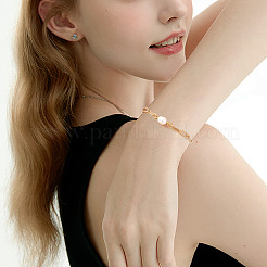 12 шт. 6 стиля браслета-цепочки из нержавеющей стали 304&nbsp;AJEW-TA0001-34