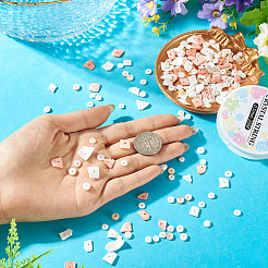 Набор для самостоятельного изготовления браслета из натуральных ракушек&nbsp;DIY-CF0001-10