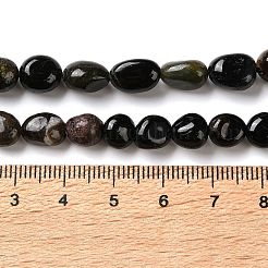 Натуральный турмалин бисер нитей&nbsp;G-C268-A02-8x10mm