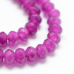 Натуральный белый нефритовый шарик нити&nbsp;X-G-R343-2x4-24