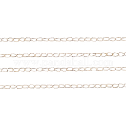 Латунные витой цепочки&nbsp;CHC-CJ0001-20B-S-NR