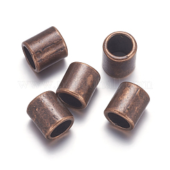 Сплавочные овальные бусины тибетского стиля &nbsp;TIBEP-A101917-R-LF