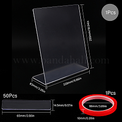 Акриловая доска для ногтей&nbsp;ODIS-WH0030-14