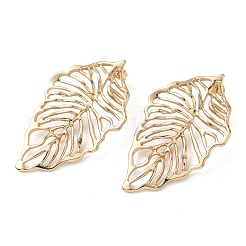 Полые серьги-гвоздики из нержавеющей стали 304&nbsp;EJEW-B156-13G