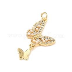 Латунные микро проложить кубического циркония подвески&nbsp;KK-F919-07G