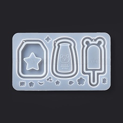 Пищевые силиконовые Молды для бутылок и леденцов в форме мороженого&nbsp;LS-SIMO-D001-04