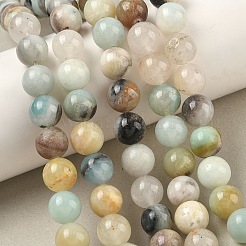 Натуральный цветок амазонитовые бусины пряди&nbsp;G-F415-10mm