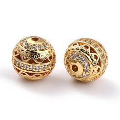 Латунные микропаве из прозрачного кубического циркония&nbsp;LS-ZIRC-L075-025G