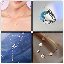 Соединители звеньев из нержавеющей стали в стиле 24 шт.&nbsp;STAS-UN0027-67