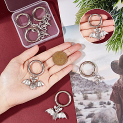 Подвески из сплава с летучей мышью в тибетском стиле&nbsp;HJEW-AB00223