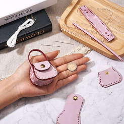 Набор для самостоятельного изготовления кожаного мини-кошелька для монет&nbsp;DIY-TA0004-90C