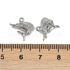 Подвески из нержавеющей стали 304 с тематикой океана&nbsp;STAS-F317-01H-P