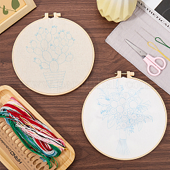 2 комплект 2 стиля наборы для вышивки своими руками DIY-GF0009-97B