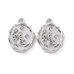 Сплава кристалла горный хрусталь подвески&nbsp;FIND-A023-03P