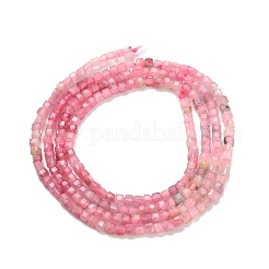 Натуральный турмалин бисер нитей&nbsp;G-L634-D01-2.5x2.5mm-B