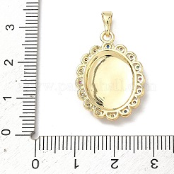 Латунные микро проложить кубического циркония подвески&nbsp;KK-H255-18G