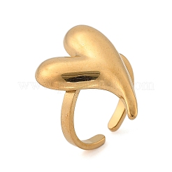 Кольцо-манжета из нержавеющей стали 304 для женщин&nbsp;RJEW-M049-05G-03