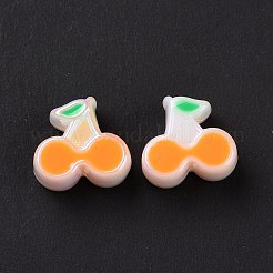 УФ-покрытие Радужные переливающиеся акриловые европейские бусины&nbsp;SACR-E009-42