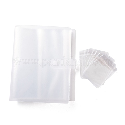 Прозрачные книги для хранения органайзера для ювелирных изделий&nbsp;AJEW-K033-02