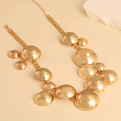 Круглые ожерелья и браслеты из сплава для женщин&nbsp;FS-WG4790D-02